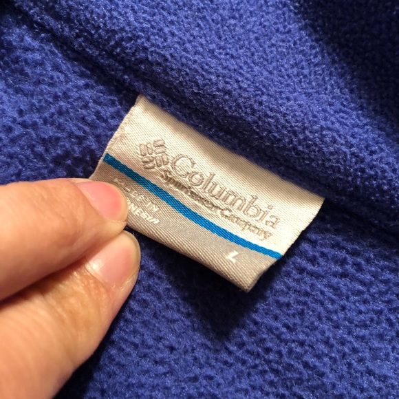 Columbia women’s large fleece jacket - Picture 4 of 5